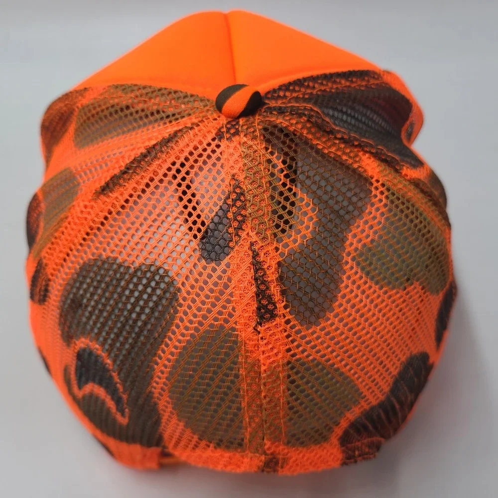 Noveske Hat Snapback Trucker Mesh Orange Camo Rifleworks Rifle Store Oregon Men
